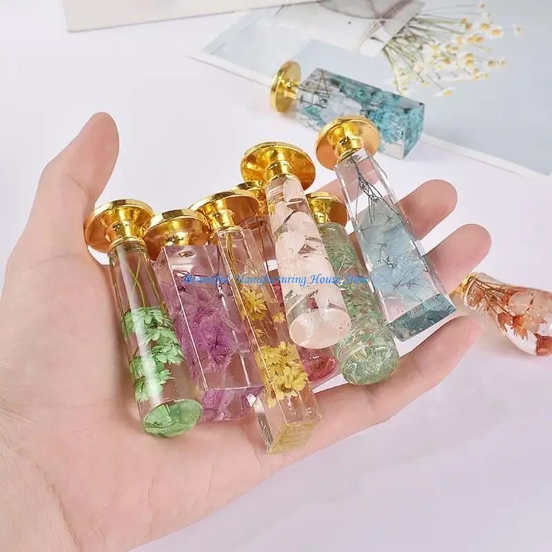 E56A Envelope Wax Seal Handle Silicone Mold for Stamp Art Decor Crystal Molds