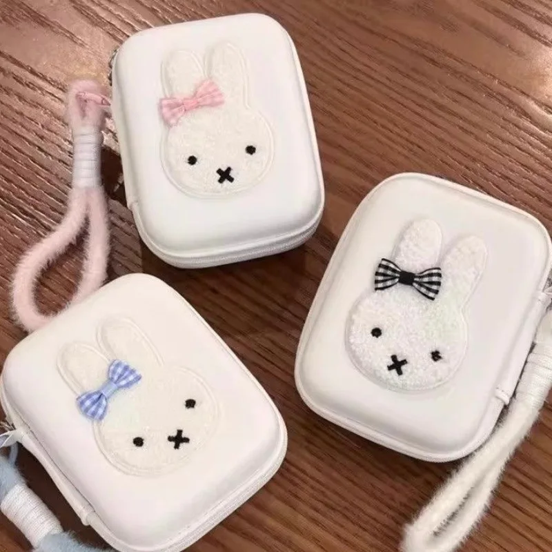Miffy Storage Bag Creative Portable Camera Products Data Cable Protection Bag Cartoon Miffy Rabbit Small Handbag Gifts
