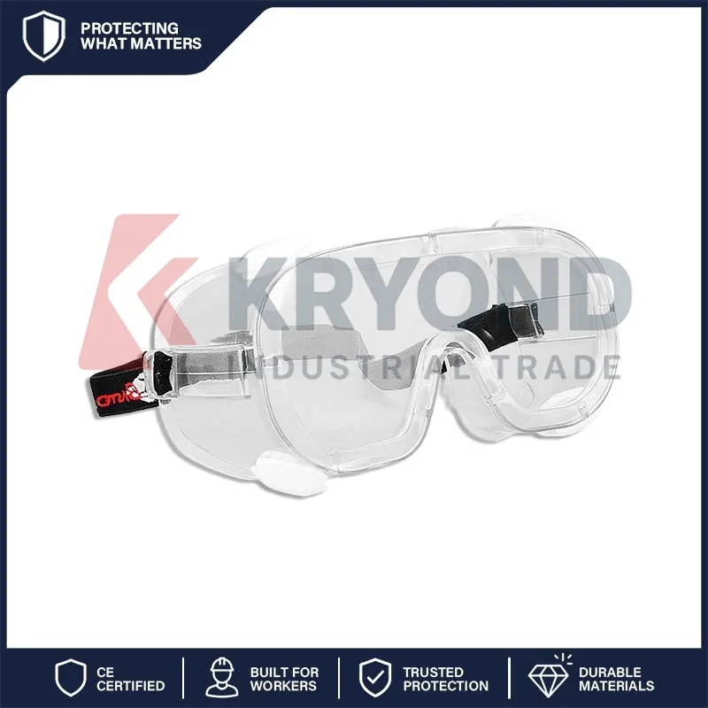 Gafas de Seguridad Protectoras BASTO, Protección Contra Polvo, Salpicaduras y Polen, para Hombres y Mujeres, Compatibles con Gafas Graduadas, para Uso Laboral