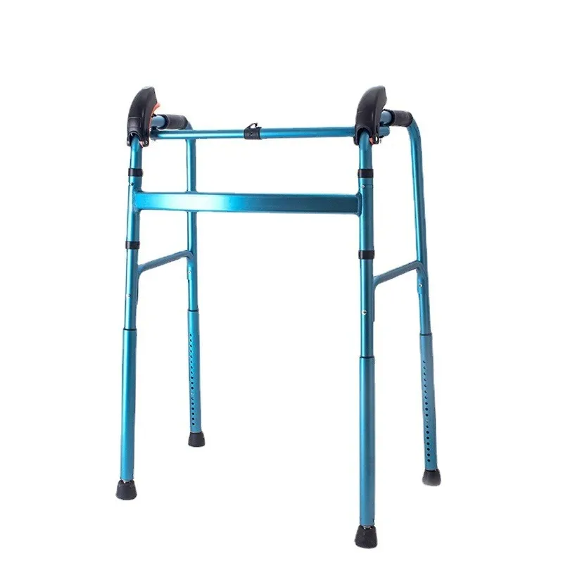 

Up and Down Stairs Walker for Elderly Disabled Aluminium Alloy Folding Step Device Got Up Auxiliary Walker Height Adjustable