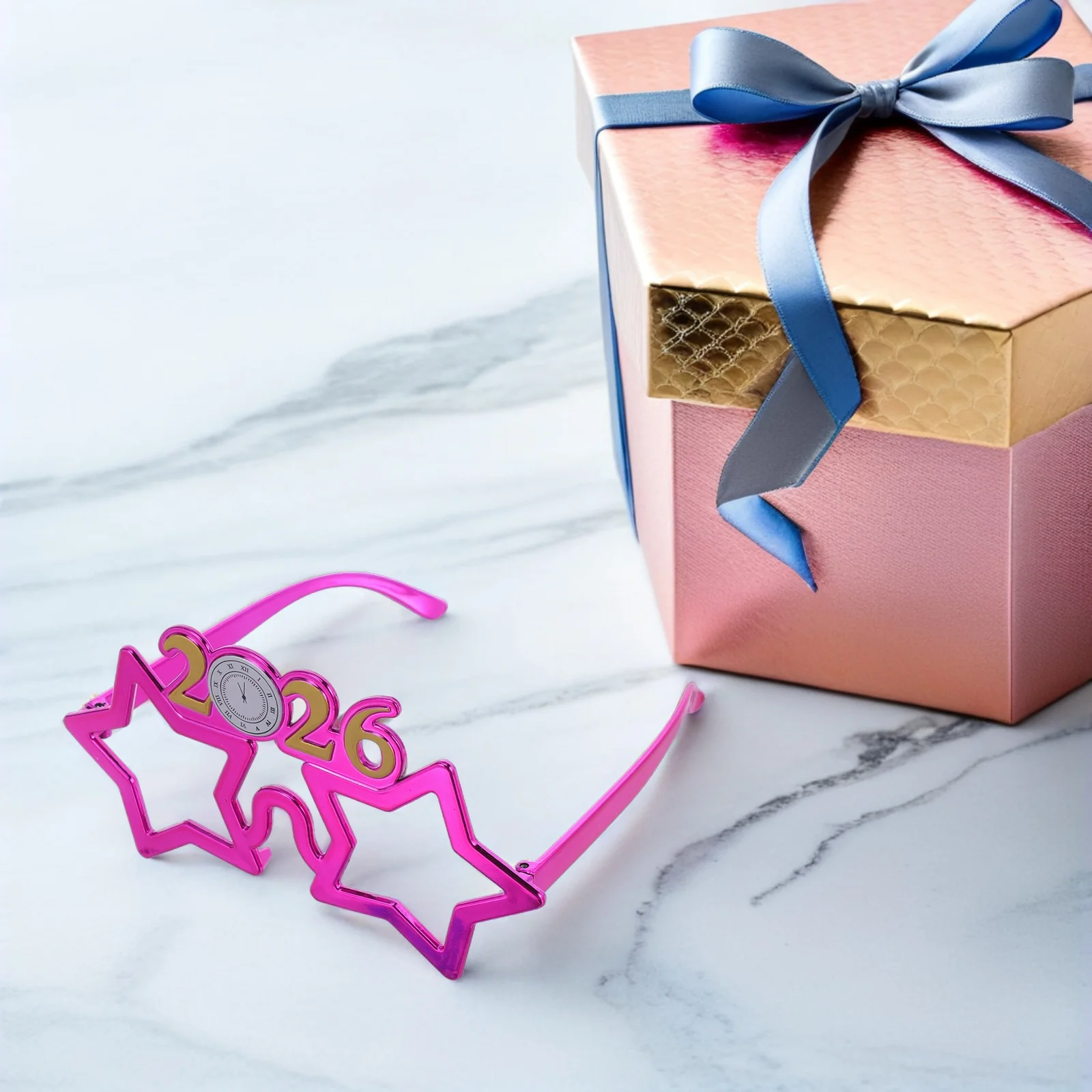 4 штуки очков для вечеринки, солнечные очки для Нового года