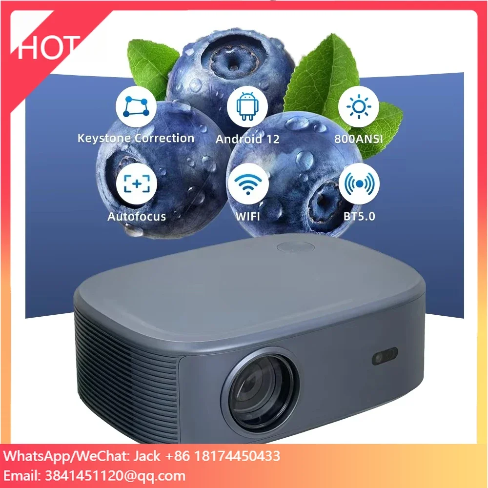

Everycom HQ9W Ultra Latest Fashion High Hd LED 4k 1080p Projector 3d Projector 4k Wifi Projectors Hd 1080p 4k Home Theater