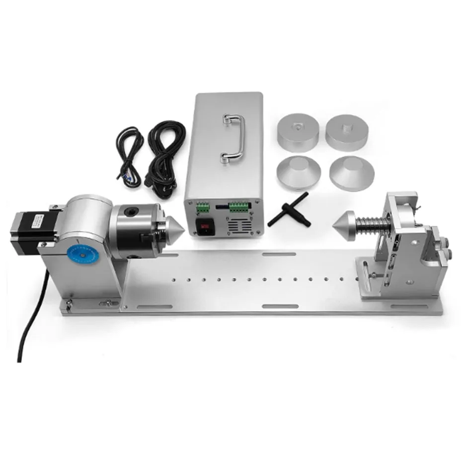 Marking set - Welding set. D80 rotating fixture rotating shaft telescopic worktable bottom plate tailstock pneumatic tailstock