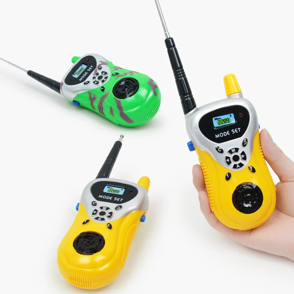 2 Pcs Walkie Talkies for Kids Walky Talky Toy Interphone Intelligent Parent-child