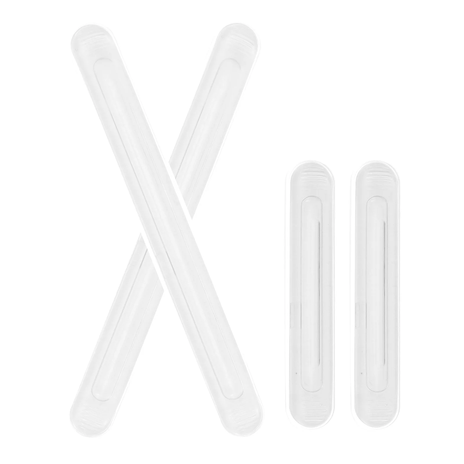 

4Pcs Car Door Edge Guards Clear Silicone Bumpers Multi-Purpose Collision Protector for Furniture Cabinets Walls Car Door Scratch