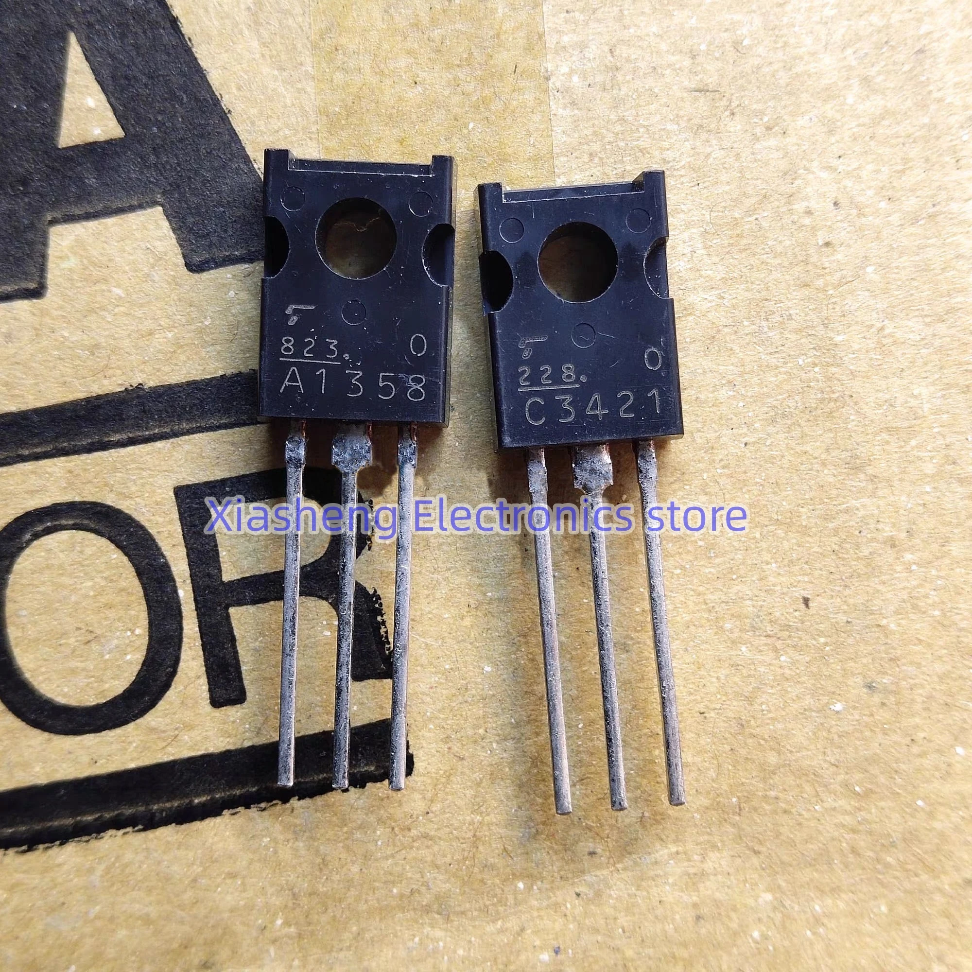 New Original 5Pairs 2SC3421 C3421 + 2SA1358 A1358 TO-126F Transistor In Stock Good Quality