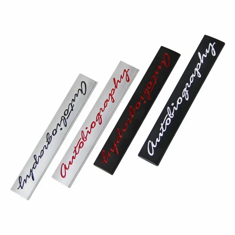 3d Metal Autobiography Badge Car Emblem Logo For Range Rover Sport l320 lc200 l405 l494 l322 Autobiography Sticker Accessories