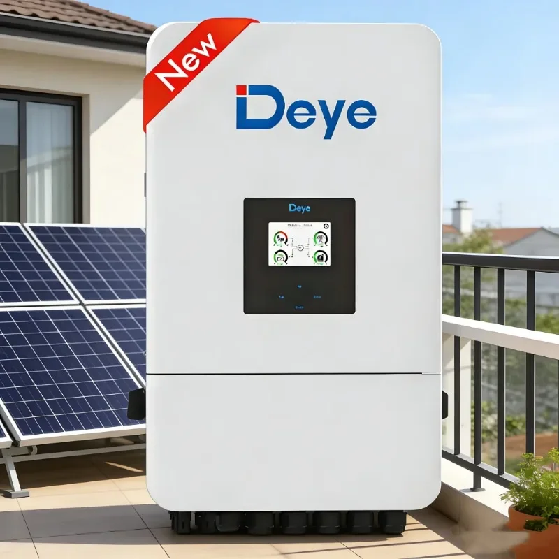 Low-cost Deye single-phase 8 kW hybrid solar inverter DC/AC power supply Pure sine wave solar inverter is suitable for home sola