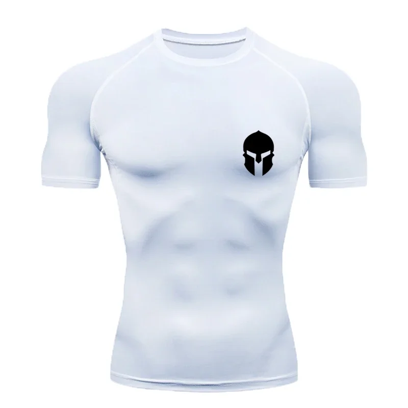 Quick Dry Compression Shirt Men Gym Running and Jogging T-Shirt Fitness Cycling Jersey Rashguard Jiu Jitsu T-Shirt Summer S-3XL