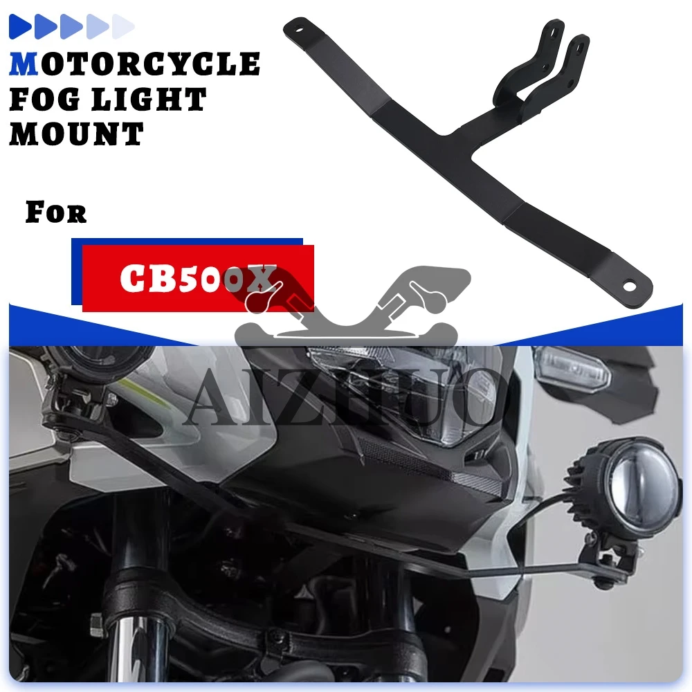 

For Honda CB500X cb 2018-2019-2020-2021-2022-2023-2024 LED Lights Bracket Auxiliary Lights Fog Lights Bracket Moto Accessories