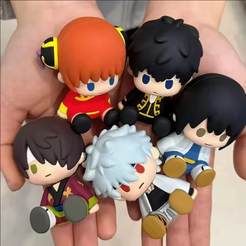 

Оригинальный Potepotte-R Gintama Drip Glue, сидячее положение, серия, слепая коробка, версия Q, Kagura, аниме-фигурки, классическая игрушка в подарок на заказ