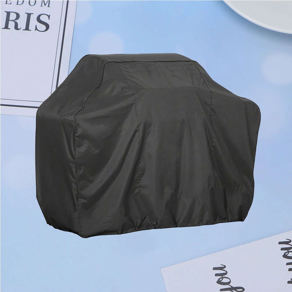 

Крышка гриля 150x100x125 см для духовки для барбекю, водонепроницаемые чехлы для улицы, черный