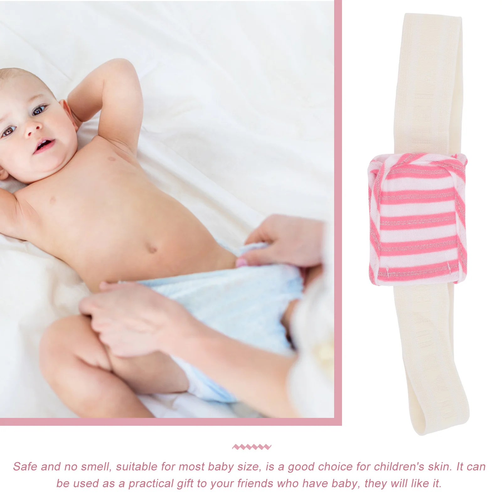 18 قطعة أحزمة تثبيت الحفاضات حفاضات الطفل الربط أبازيم قابل للتعديل حزام حفاضات مرن مستلزمات الطفل تثبيت الراحة #1