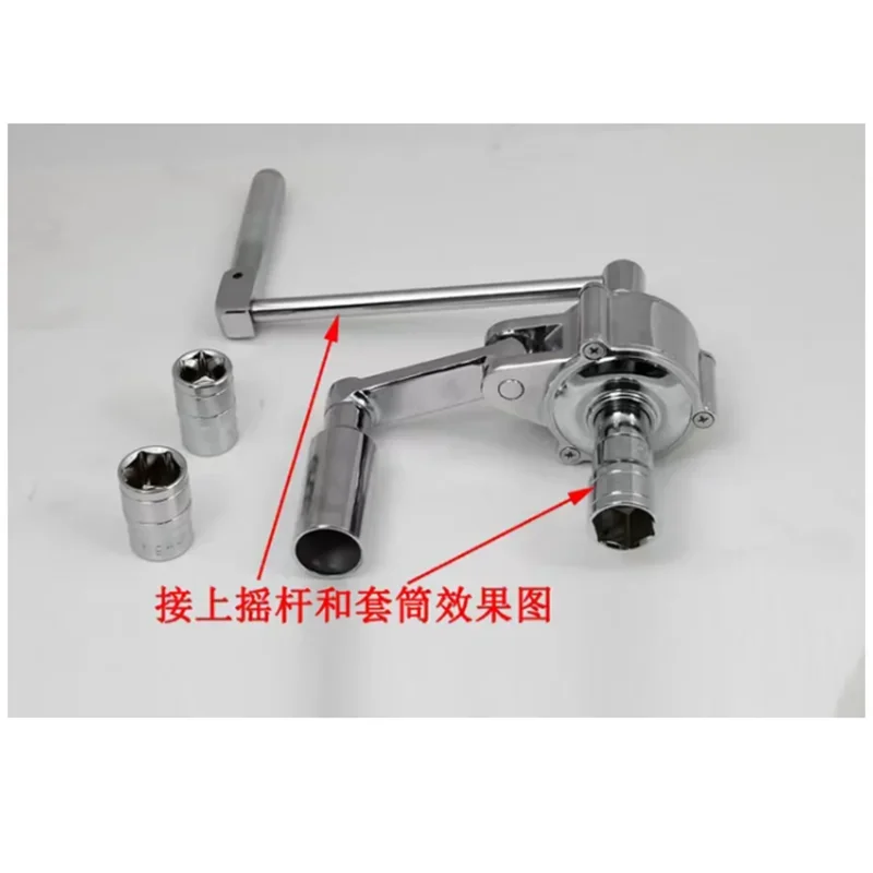 Torsion torque multiplier wrench lug nut remover type automobile tire removal labor saving wrench