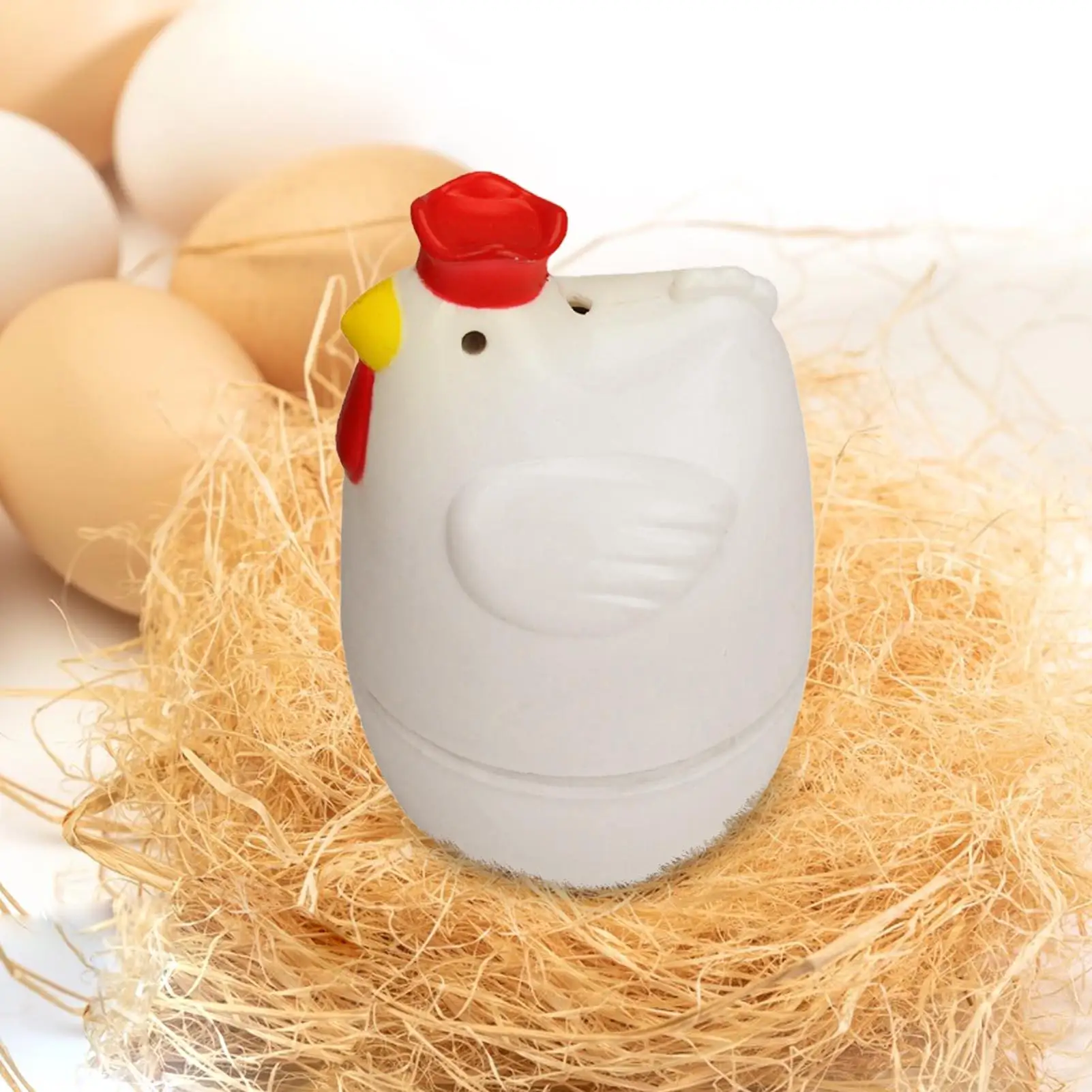 Microwave Egg Poacher Egg Poachers Chicken Shaped Portable Nonstick Microwavable Kitchen Steamer for Rapid Cooking Breakfast