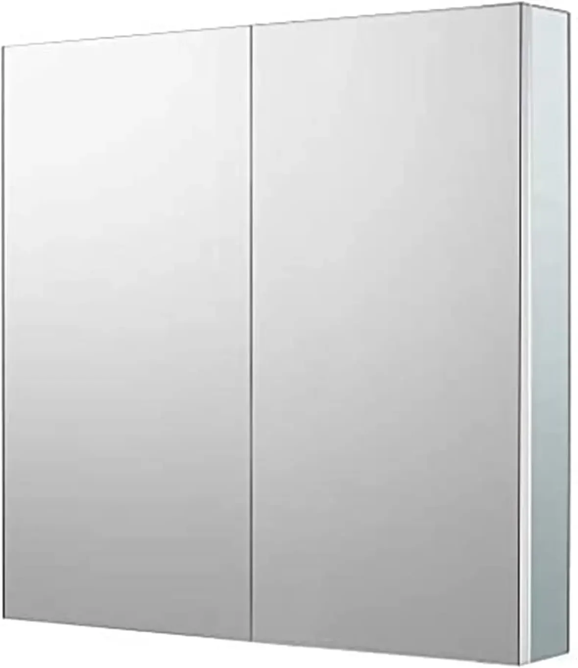 Sunrosa Aluminum Bathroom Medicine Cabinet with Mirror Door, 36