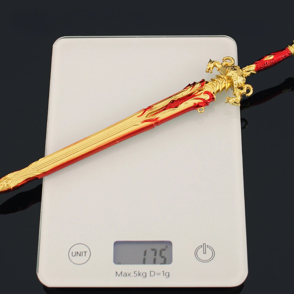 30cm Naraka：Bladepoint Game Peripherals, Sword of Fortune with Sheath Toy, Ornaments Gifts, Prop Collections Outdoor Toys Weapon