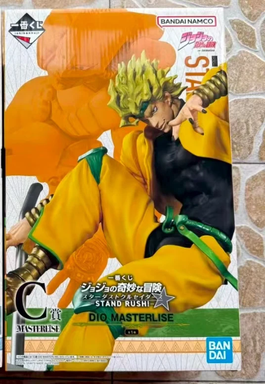 

【Оригинал】BANDAI Ichiban Kuji JoJo's Bizarre Adventure Stardust Crusaders-STAND RUSH!-C Award Dio Brando MASTERLISE Модель игрушки