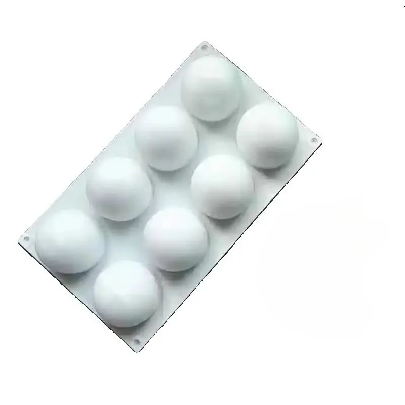 AAAAA8-line 3D Spherical High-end French Mousse 3D Dessert Mold Made of Silicone