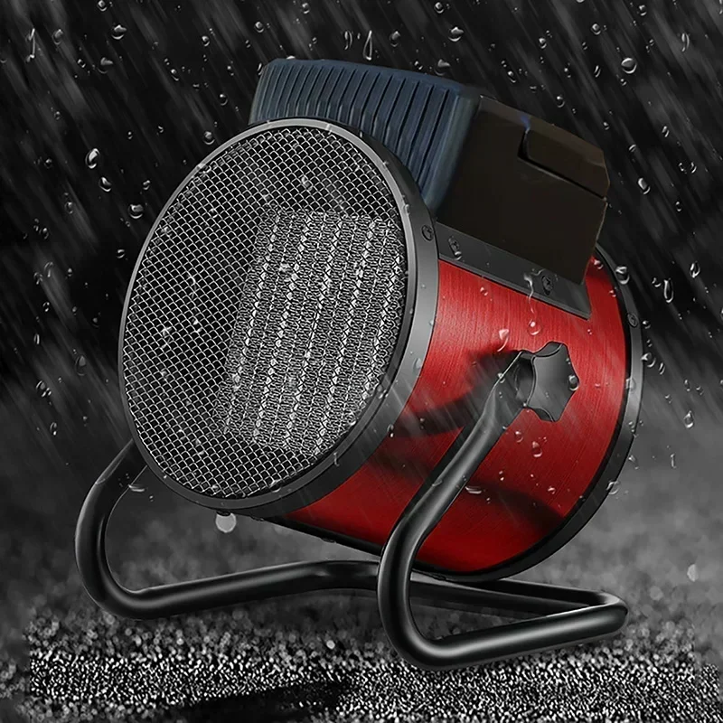 2000/3000W Electric Heater For Household Car Outdoor Silent Automatic Thermostatic Portable Electric Radiator Thermal Air Warmer