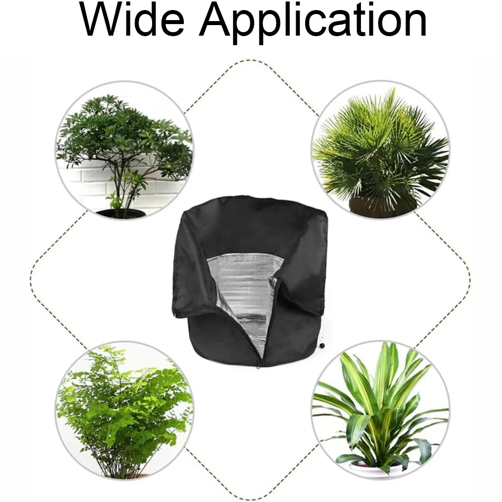 Winter Plant Cover Frost Protection Bags Outdoor Garden Shrub Trees Potted Plant Protector Oxford Cloth Anti Freeze Warm Cover view 4