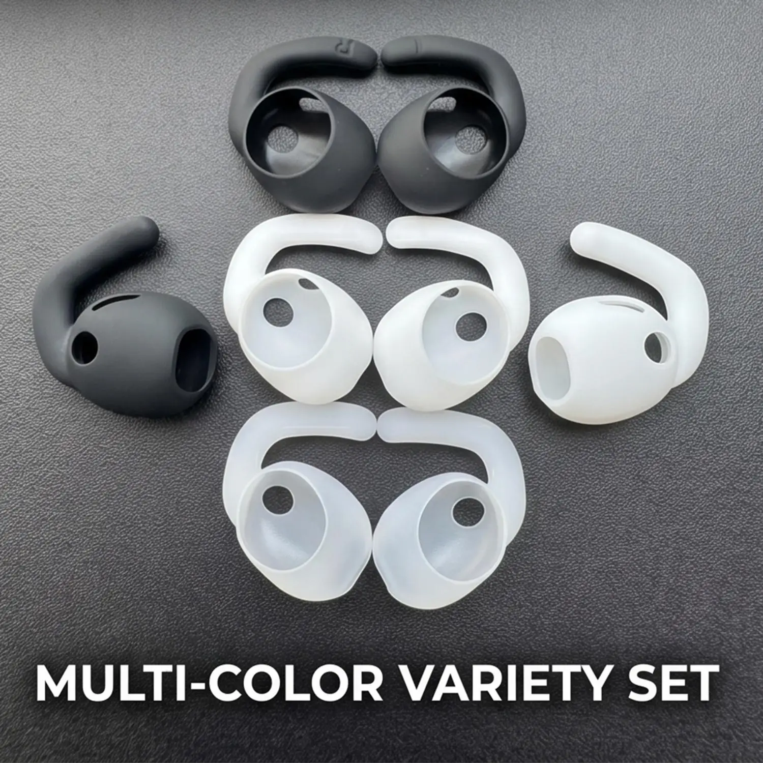 for Galaxy Buds 4 3 Anti-Slip Ear Hooks Wingtip Replacement Silicone Wings Sport Earhooks Wing Tips for Samsung Galaxy Buds 4 3
