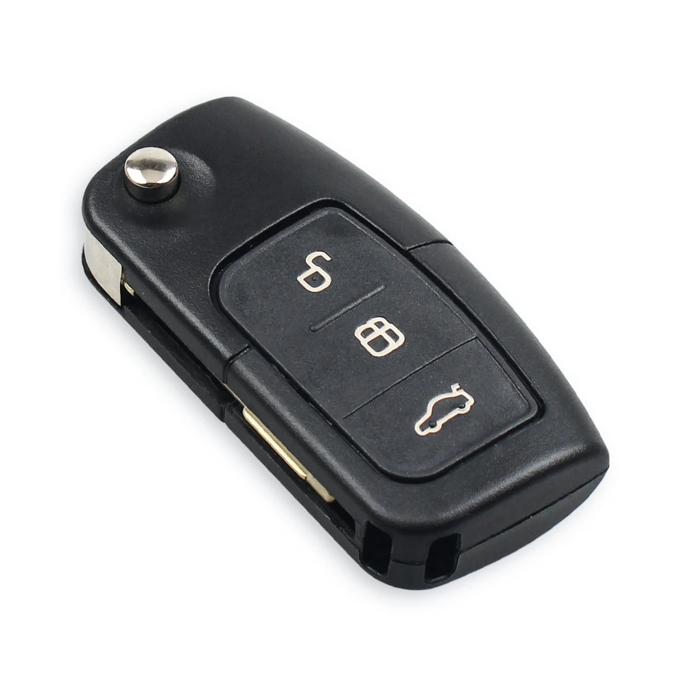 KEYYOU 433MHz 4D63/4D60 chiave a distanza per auto modificata per Ford Fusion Focus Mondeo Fiesta Galaxy HU101 FO21 chiavi a vibrazione per veicoli