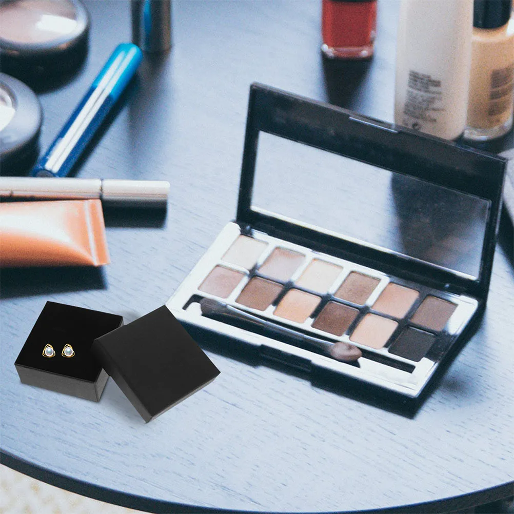 

2 шт. шкатулки для драгоценностей с тиснением, бумажная губка для браслетов, ожерелий, колец, сережек, портативный футляр для хранения ювелирных изделий, путешествий, свадьбы