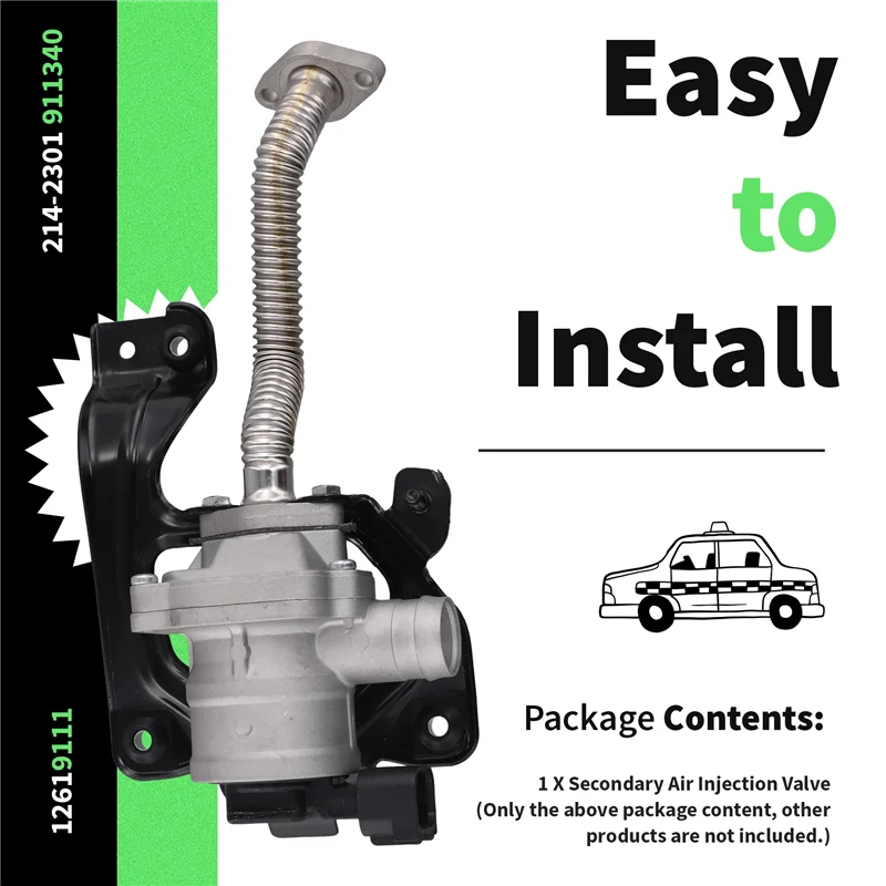 

Для Cadillac DTS Buick Lucerne 4.6L V8 2006-2011 автомобильный обратный клапан впрыска вторичного воздуха 12619111 214-2301 911340