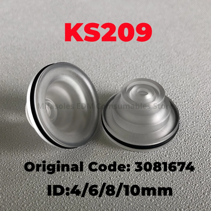 

CNC Wire EDM SSG Machine KS209 3081674 Water Nozzle Cover 4mm 6mm 8mm 10mm For Sodick ACCUTEX SSG EDM