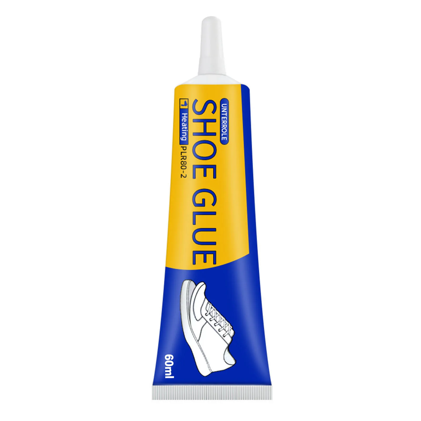 Adhésif transparent pour réparation de chaussures, adhésif fort à faible odeur, colle en résine souple pour fixer des chaussures ou des bottes usées, 60ml