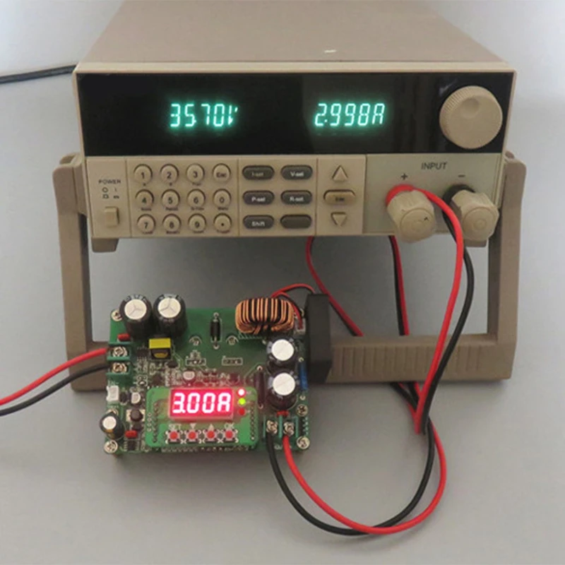 Понижающий преобразователь постоянного тока, понижающий регулятор напряжения постоянного тока от 10 В до 75 В до 0-60 В, 12 А DKP6012, плата редуктора напряжения с цифровым управлением