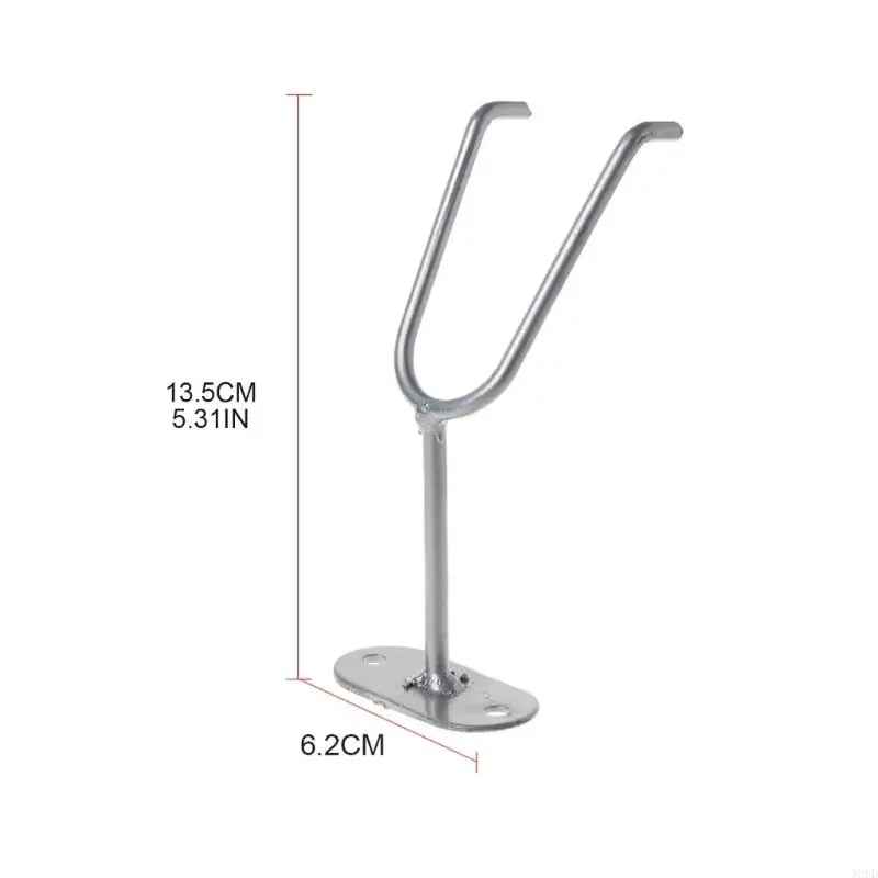 A2UD Upgraded Paint Spray Guns Holder Stand Metal Paint Guns Accessories for Gravity Feed Cup HVLP Wall Mounted Hook Booth