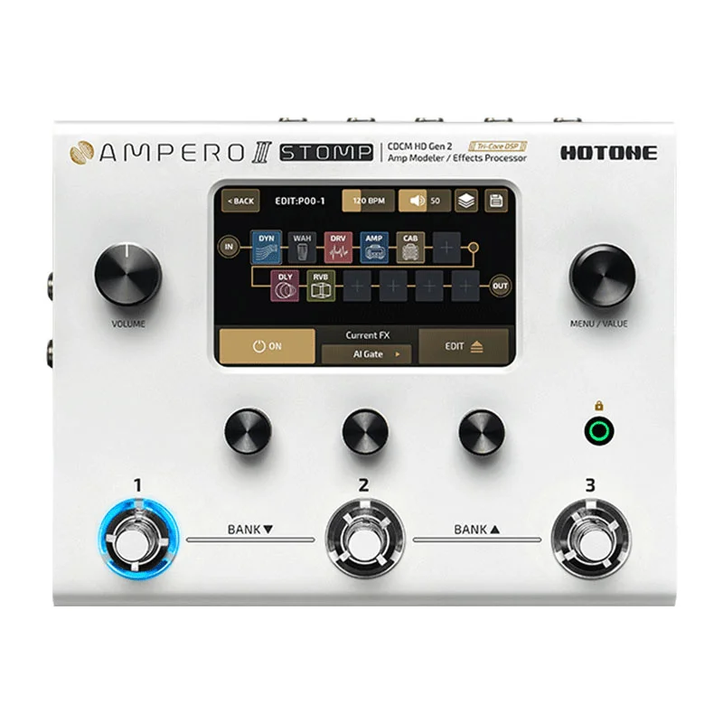 Original Ampero II STOMP Multi-Effects Pedal Processor MP-300