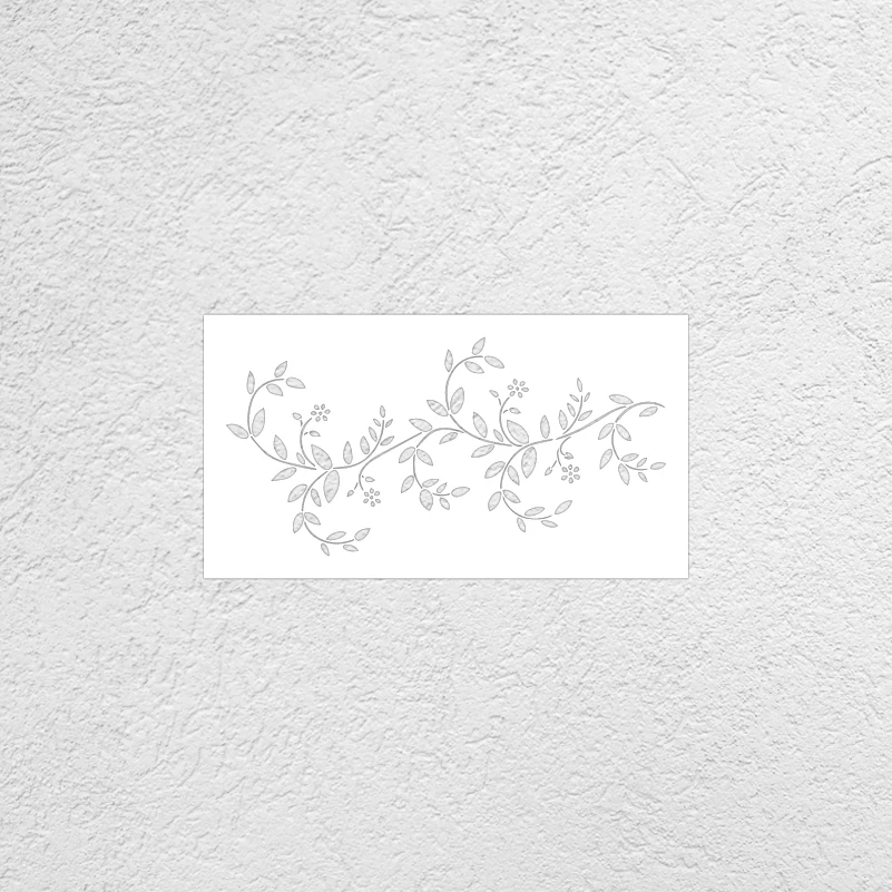 20cm - 80cm Stencil Wall For Painting Decor Plaster Template To Paint Furniture Makers Decors Ivy Leaf Vine Vintage S271