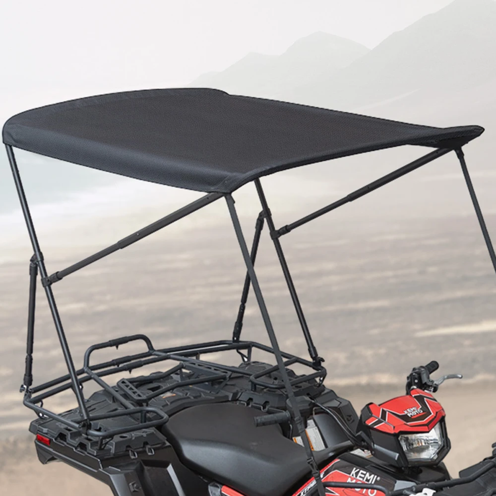 

Верхний щиток с козырьком 600D для Yamaha Raptor, CFMOTO CFORCE, Outlander 450, Sportsman 570, ATV, складной солнцезащитный козырек с УФ-излучением