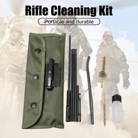 8pcs/Set 22 Cal Rifle Cleaning Kit Set Hunting Accessories M4 Full Cleaner Tools