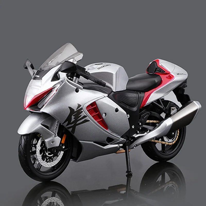 In Stock Maisto 1:12 2022 Suzuki Hayabusa Moto Car Alloy Miniature Diecast Model Suzuki Motorcycle Toys Car Kids Christmas Gift