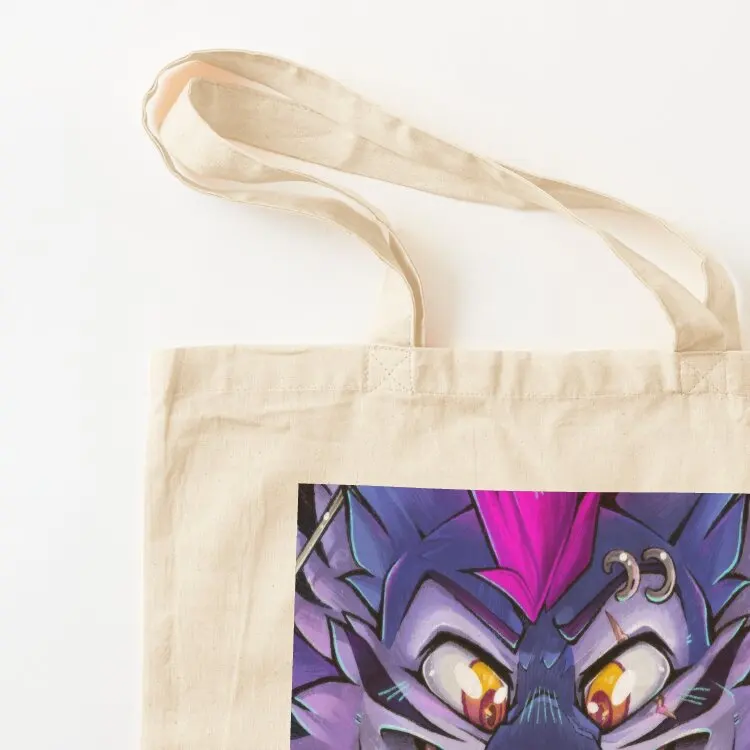Toothy Ponk Tote Bag canvas tote Women's bag tote bags aesthetic hand bag