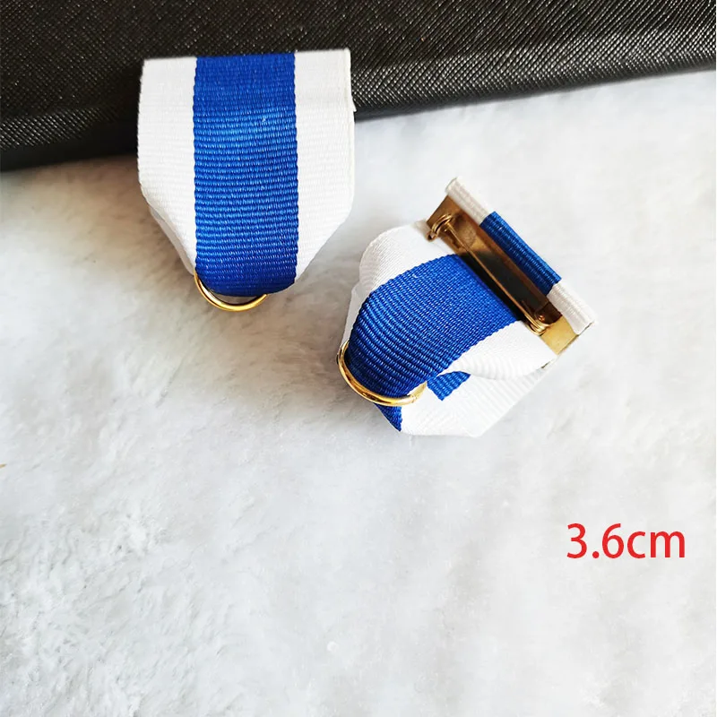 Badge ribbon Medal Ribbons High quality Ribbons commemorative Medal ribbon collectibles badge Support custom Metal Ribbon