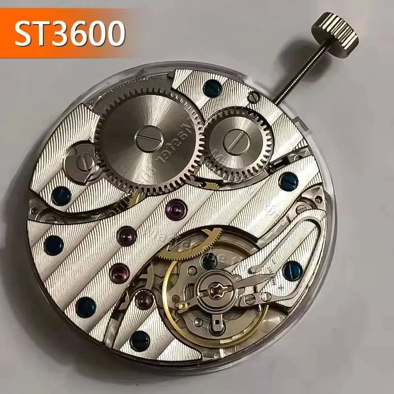 本物のシーガル-st3600-機械式ムーブメント高精度-17-宝石-eta-6497-ムーブメント機構部品を交換します