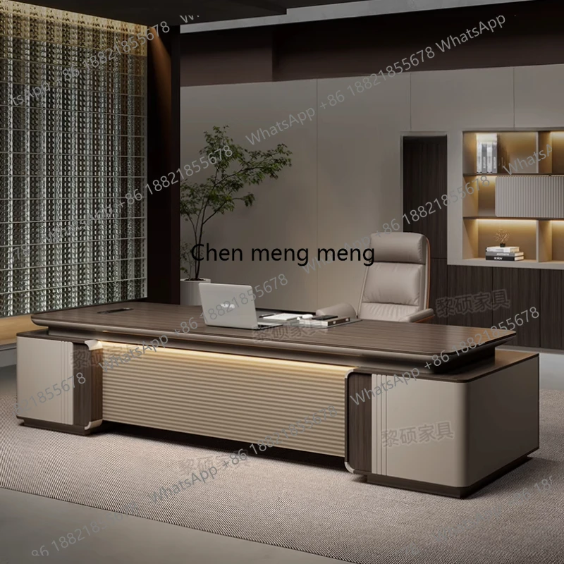 

Minimalist Storage Boss Desk Work Modern High Quality Designer Office Desk Chinese Reception Bureau Meuble Desk Furniture