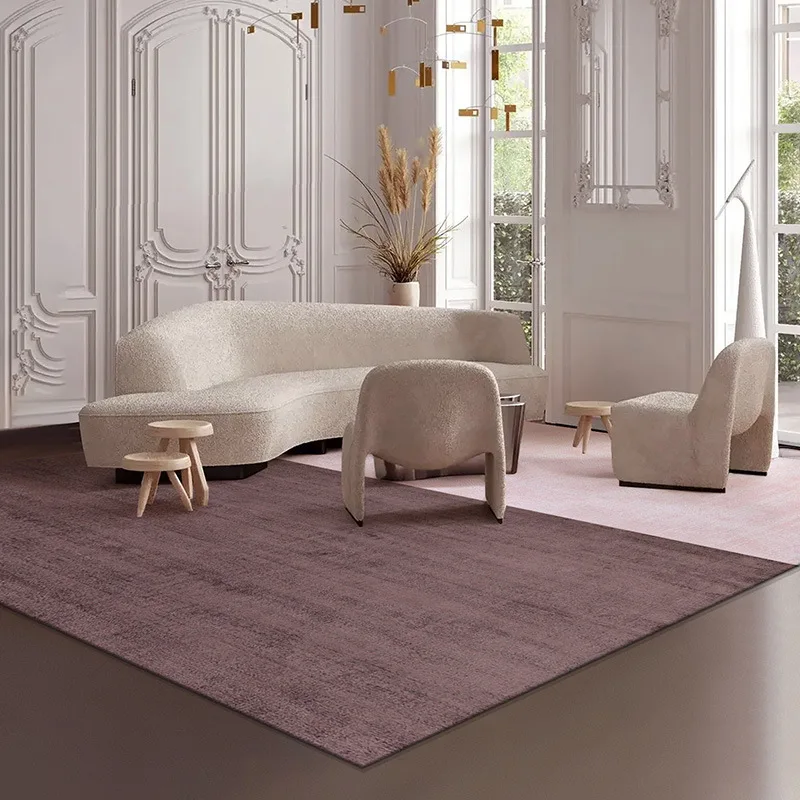 Source Factory Factory's Handmade Thickened Bedside Blanket Floor Mat Stain-Resistant Easy Care Carpet for Home Use Ready Stock