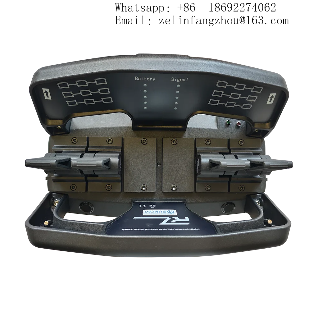 Industrial Wireless Joystick Crane Remote Control System for Truck Crane 12V 24V Heavy Duty Transmitter Receiver Set