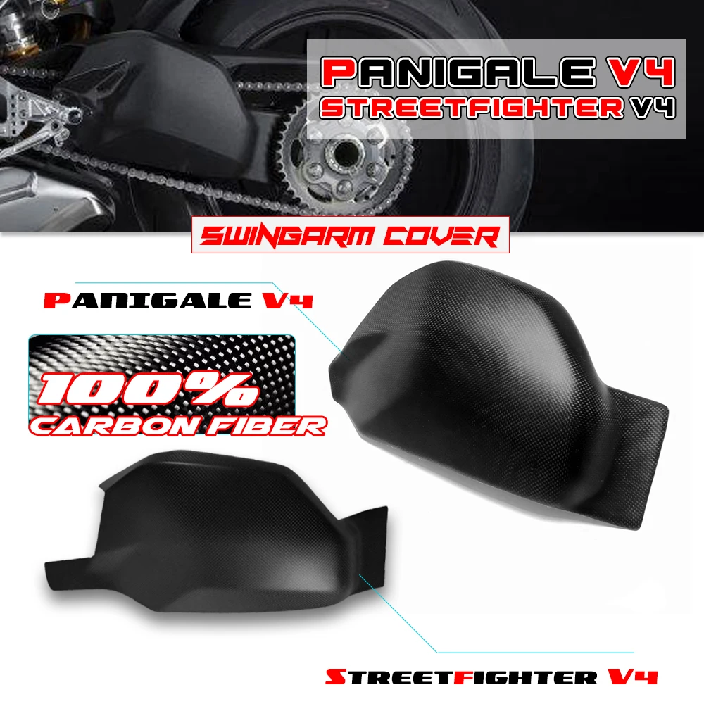 

for Ducati Panigale V4 R/S Streetfighter V4 V4S SP Motorcycle Carbon Fiber Swingarm Kit Fairing Cover Cowling Panel Protector