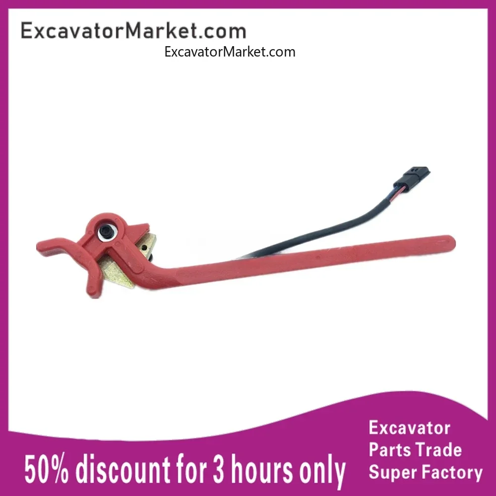 

For VOLVO EC210/240B/290B/360 excavator hydraulic safety lock pilot lock switch handle assembly Quality For excavator