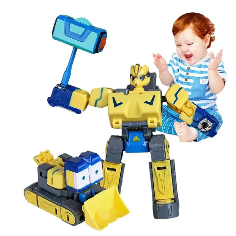 

Transforming Toy Cars Construction Trucks Vehicles Transform Robot Creative And Funny Kid Puzzle Toy Children's Construction