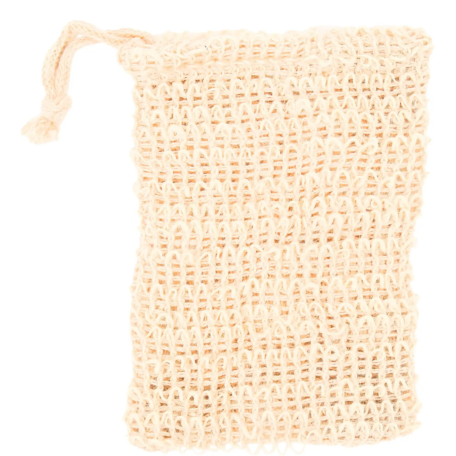 

Shower Bath Sisal Soap Bag Natural Sisal Soap Bag Exfoliating Soap Saver Pouch Holder 50Pcs