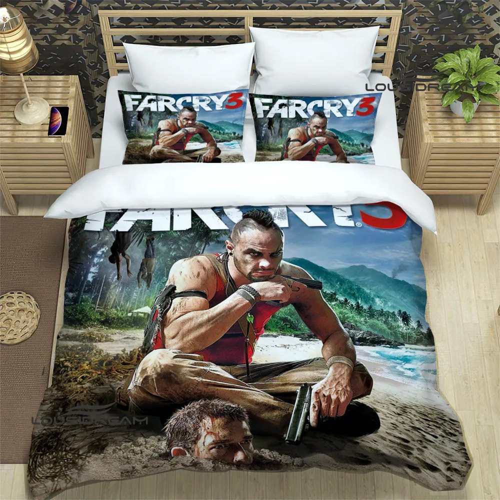 3D Game Farcry printed Cartoon Bedding Sets exquisite bed supplies set duvet cover bed comforter set luxury birthday gift