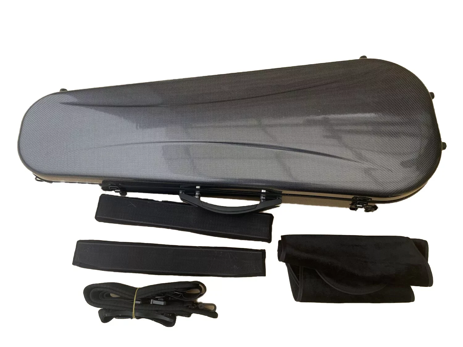 New 15-16.5inch Viola Case Carbon Fiber Hard Shell Violin Box Strong Light Carry Viola Cases